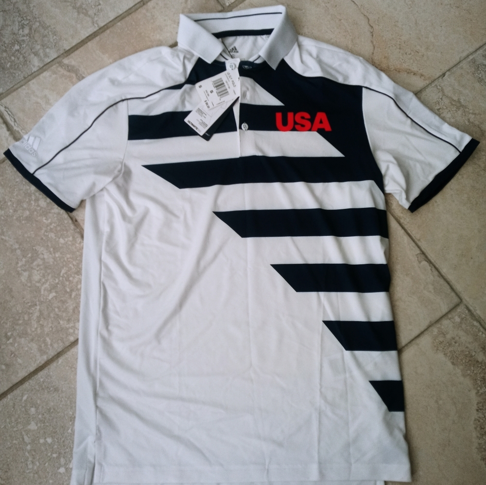 Mens Adidas Olympic Golf Team 2020 size small